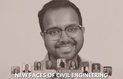 Intisar Ahmed Wins ASCE New Faces 2025 Award